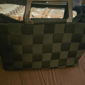 Salvatore Ferragamo Black Leather Bag